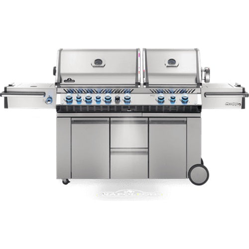 Napoleon PRESTIGE PRO™ 825 RSBI WITH POWER SIDE BURNER, INFRARED REAR & BOTTOM BURNERS Natural Gas