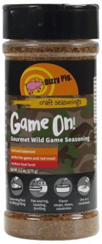 Dizzy Pig Game On! Wild Game Seasoning