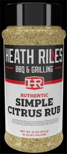 Heath Riles Simple Citrus Rub